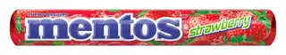 Mentos Chewy Candies Strawberry Flavor, 12 Pieces