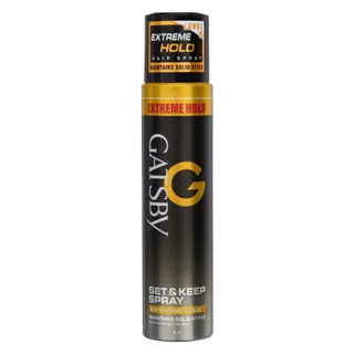 Gatsby Set & Keep Spray Extreme Hold Hair Spray, 250ml