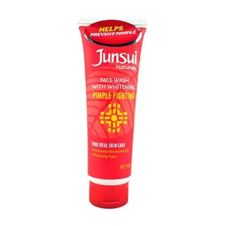 Junsui Face Wash Whitening Pimple Fighting 100g