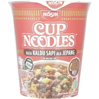 Nissin Japanese Style Beef Cup Noodles 66g