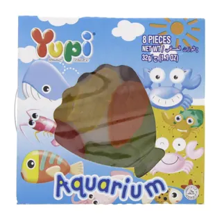 Yupi Gummy Candies Aquarium, 32g