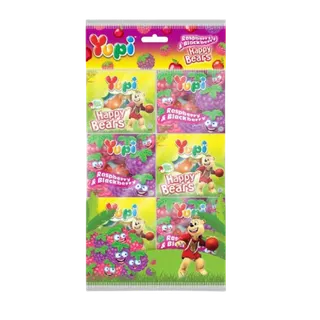 Yupi Gummy Bears & Blackberry Hanging, 100.5g