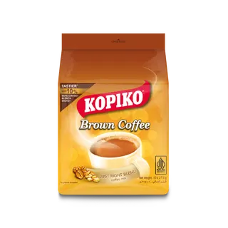 Kopiko Brown Instant Coffee Mix with Rich and Smooth Balanced Flavour, 10x27.5g