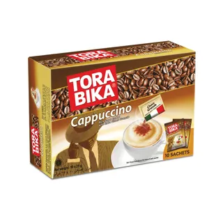 Torabika Cappuccino Instant Coffee with Added Choco Granules, 10x25g