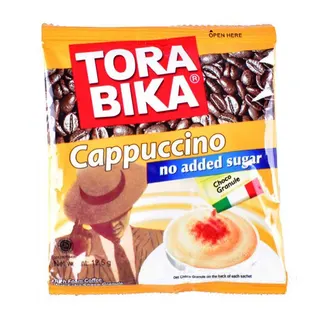 Torabika Instant Coffee No Added Sugar Cappuccino 12.5 Gm