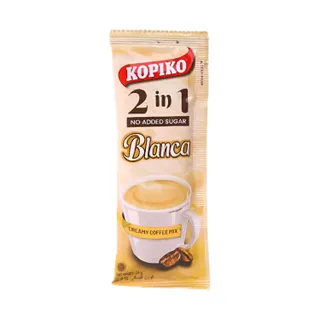 Kopiko 2in1 No Added Sugar Coffee - Blanca, 24g