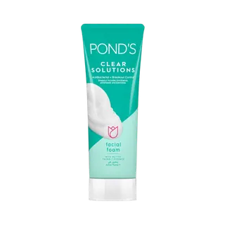 Pond's Clear Solutions Antibacterial Facial Foam, 100g