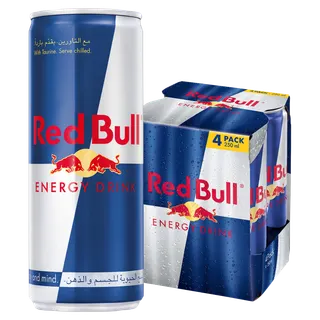 Red Bull Energy Drink, 4x250ml