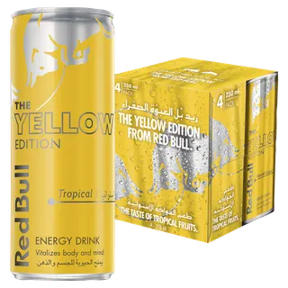Red Bull Energy Drink Tropical, 4x250ml