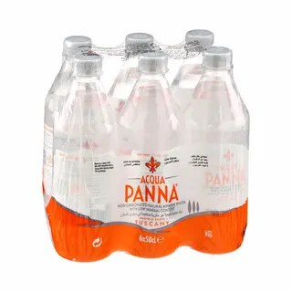 ACQUA PANNA Natural Spring Water, 6x500ml