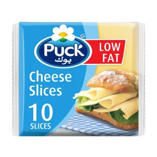 Puck Low Fat Cheese, 10 Slices, 200g