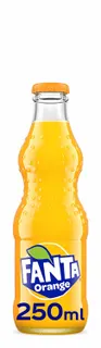 Fanta Orange Glass Bottle, 250ml