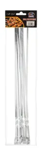 Haji Nasser Trading BBQ Skewers Silver, 72 Pack