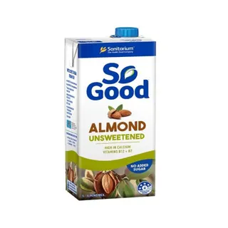Sanitarium So Good Unsweetened Almond Milk, 1L