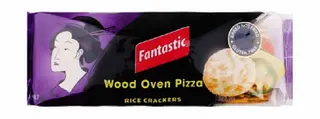 Fantastic Baked Rice Crackers Pizza Flavor, 100g