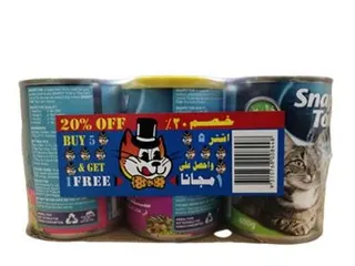 Snappy Tom Assorted Special Price 400 g x 6 Pcs