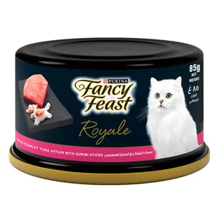 Purina Fancy Feast Royale White meat Tuna Affair with Surimi Sticks, 85g