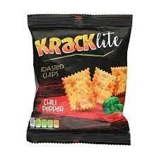 Nabil Kracklite Crunchy Chili Pepper Toasted Chips, 26g