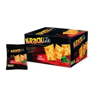 Kracklite Chili Pepper Toasted Chips 12 pcs x 26 g