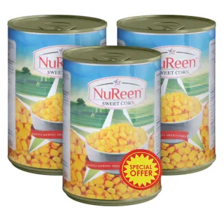 Nureen Sweet Corn, 3x400g