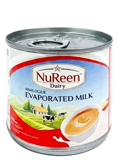 Nureen Evaporated Milk, 170g