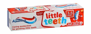Aquafresh Mild Mint Flavor Little Teeth Kids Toothpaste for 3-5 Years, 50ml