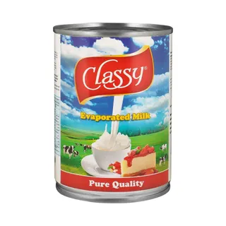 Classy Pure Evaporated Milk, 410g