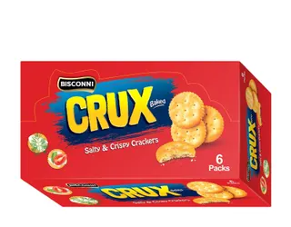Bisconni CRUX Salty Crackers, 6x600g
