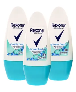 Rexona Shower Fresh Antiperspirant Roll-On, 3x50ml